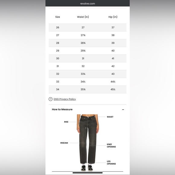 NWT size 34 Citizens of Humanity Black Jeans - Picture 7 of 7